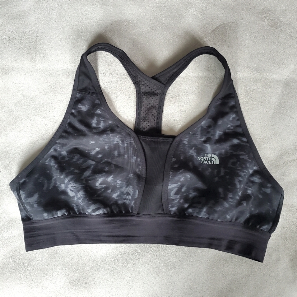 The North Face Black Sports Bra Size XL